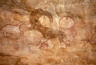Algeria Tassili nAjjer cave painting of a mouflon